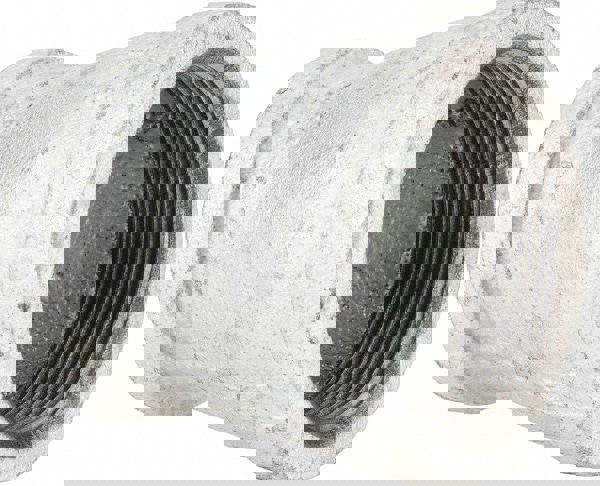 Malleable Iron Pipe Reducing Coupling: 2 x 1-1/2