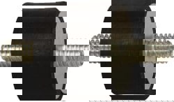 50 Lb Capacity, 1/4-20 Stud/Stud Vibration Isolator