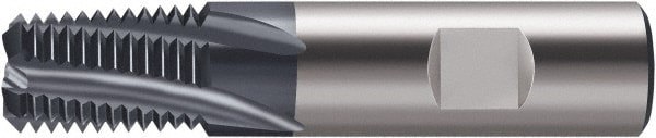 Helical Flute Thread Mill: 1-2, Internal, 5 Flute, 20.00 mm Shank Dia, Solid Carbide