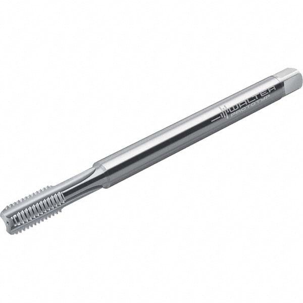 M10x1.50 Bottoming RH 6HX Bright Solid Carbide 3-Flute Straight Flute Machine Tap