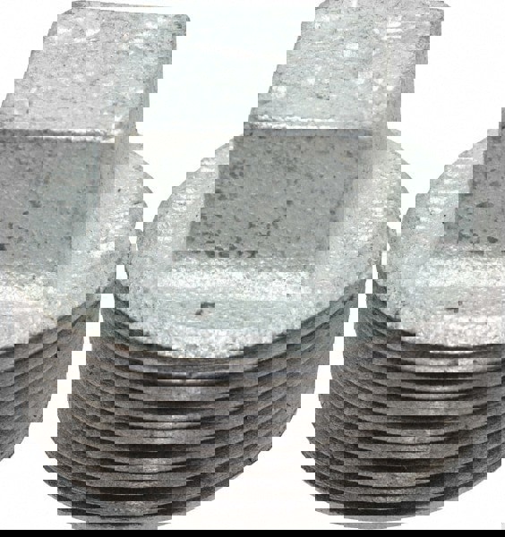 Malleable Iron Pipe Square Plug: 1-1/4