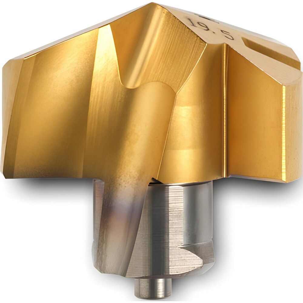 Replaceable Drill Tips; Cutting Diameter (mm): 19.40 ; Point Angle: 140.00 ; Tip Material: Solid Carbide ; Manufacturer Grade: IN2505 ; Series: TMA ; Coating Process: PVD