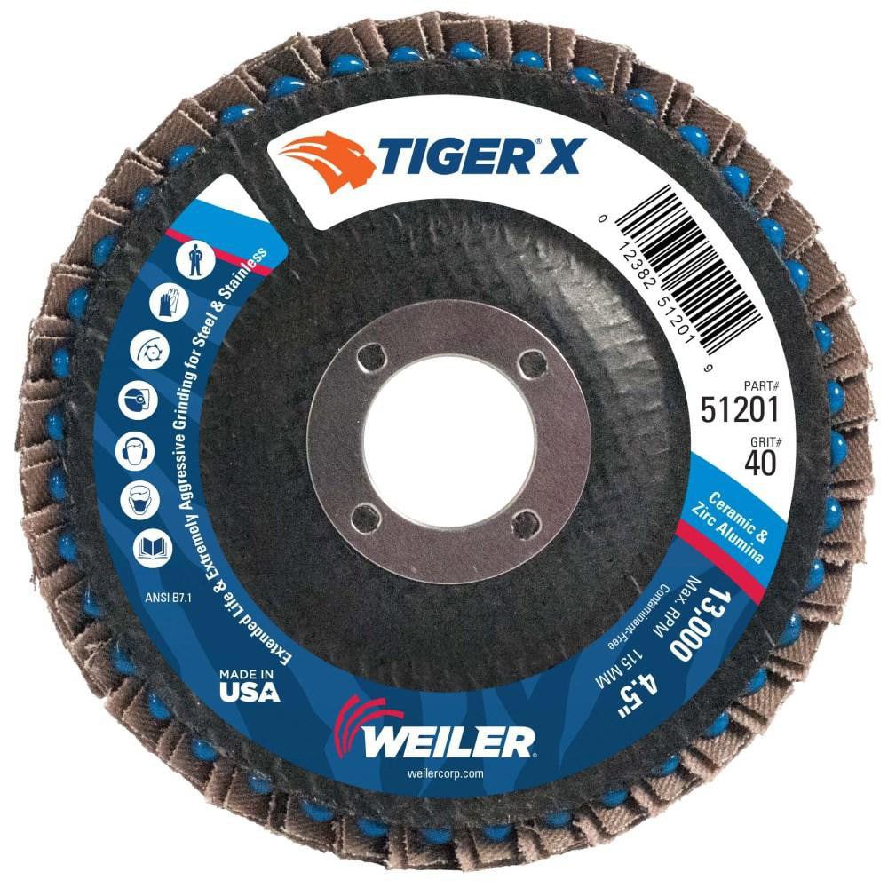 Flap Disc: 4-1/2