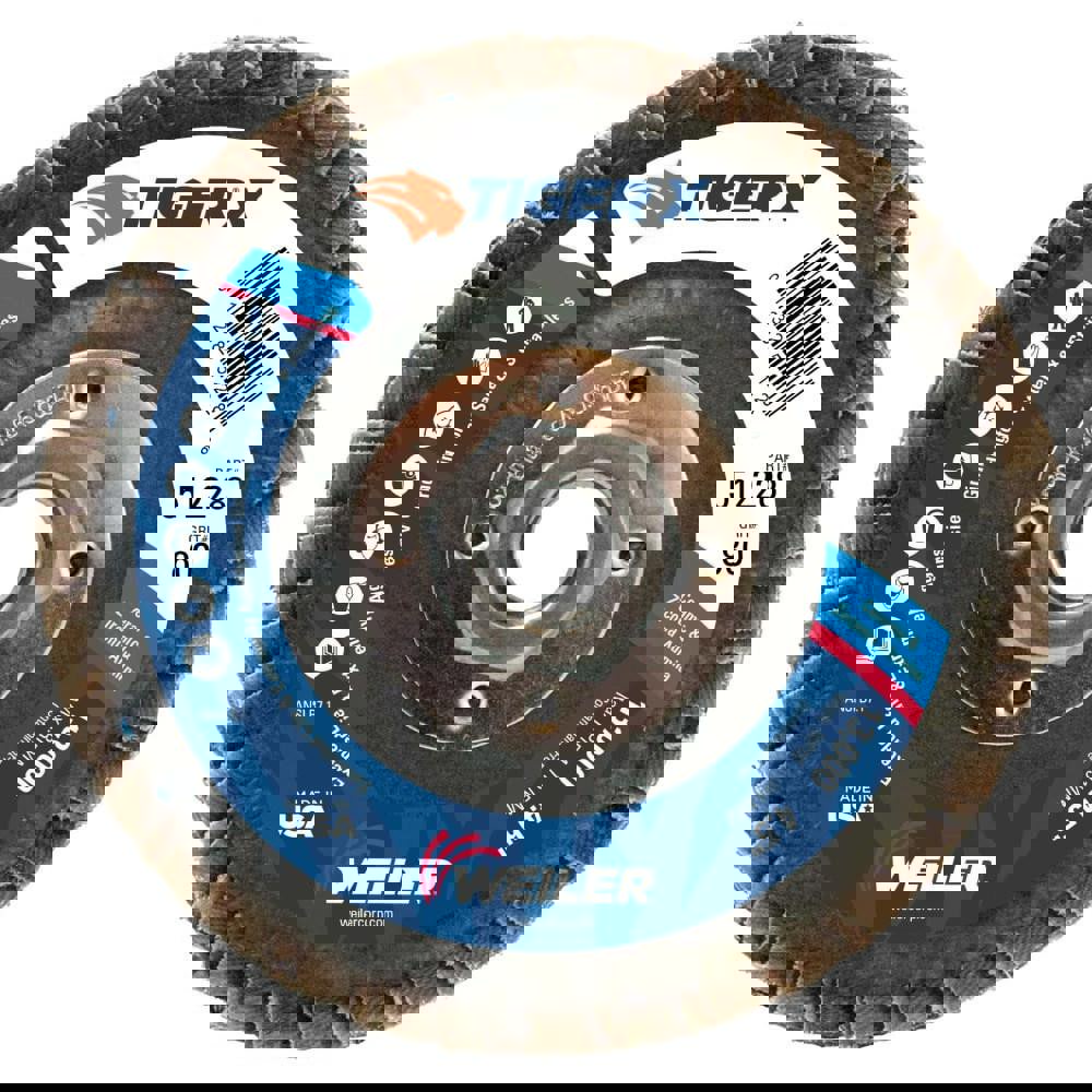 Flap Disc: 5/8-11 Hole, 181 & 80 Grit, Z