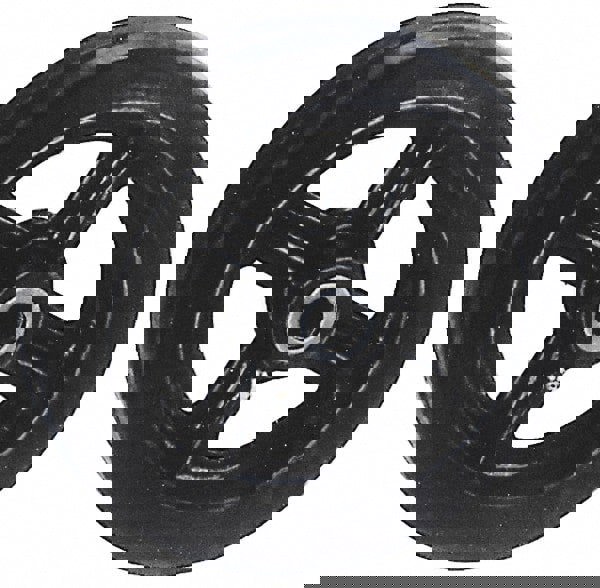 Caster Wheel: Rubber