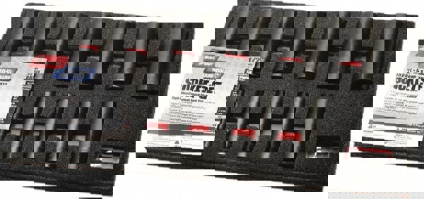 Deep Impact Socket Set: 13 Pc, 1/2