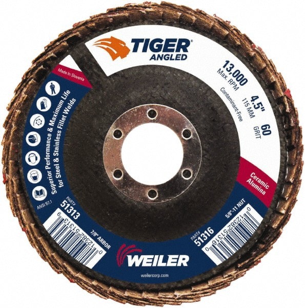 Flap Disc: 4-1/2