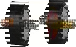 74 Lb Capacity, 5/16-18 Stud/Stud Vibration Isolator