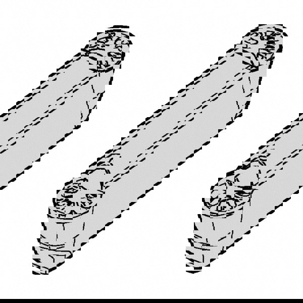 Grooving Insert: A4R-P0600GUP KCU10, Solid Carbide