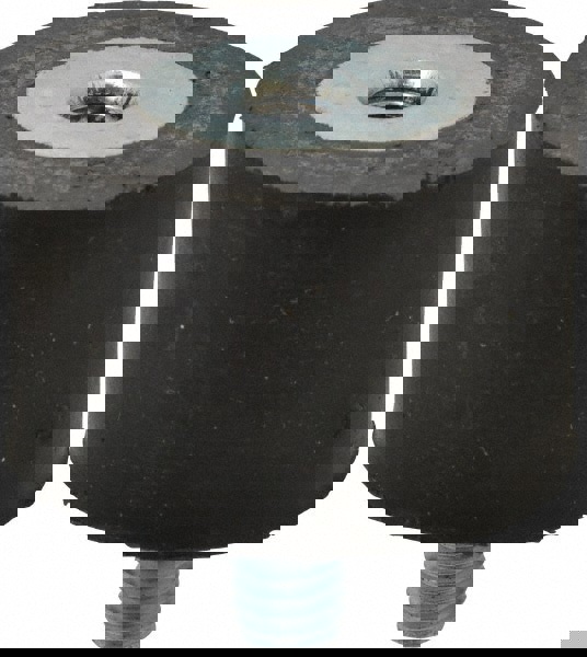 185 Lb Capacity, 5/16-18 Plate/Stud Vibration Isolator