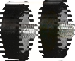 135 Lb Capacity, 3/8-16 Plate/Stud Vibration Isolator