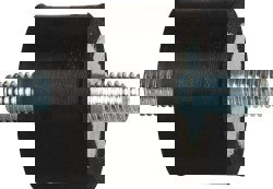 135 Lb Capacity, 3/8-16 Stud/Stud Vibration Isolator