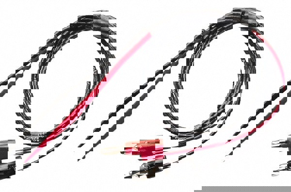 Black/Red Electrical Test Equipment Plug