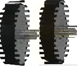 1815 Lb Capacity, M12 Plate/Stud Vibration Isolator