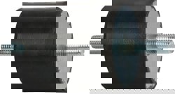 250 Lb Capacity, 1/2-13 Stud/Stud Vibration Isolator