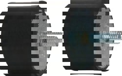 910 Lb Capacity, 1/2-13 Plate/Stud Vibration Isolator