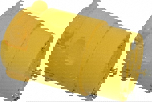 Straight Blade Connector: Residential, 5-15R, 125VAC, Yellow