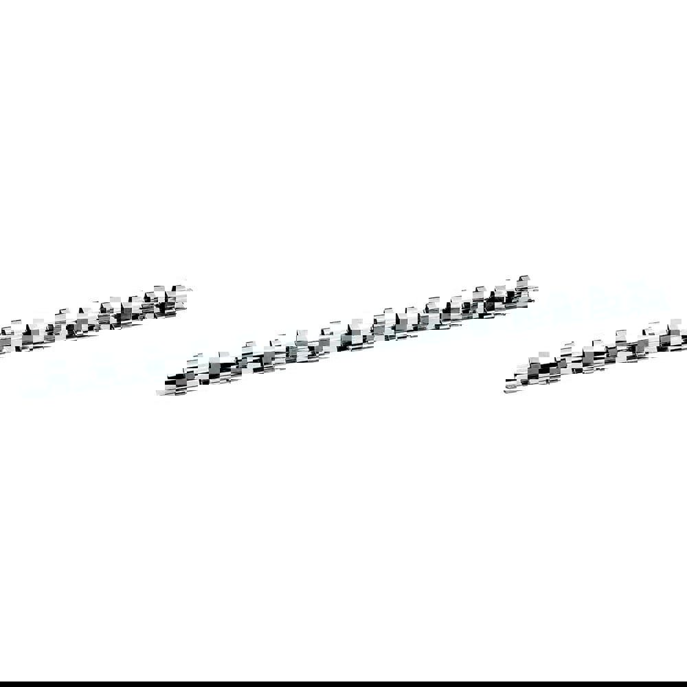 Socket Holders & Trays; Type: Socket Rail ; Number Of Sockets Held: 14 ; Material: Spring Steel ; Overall Length: 405.00