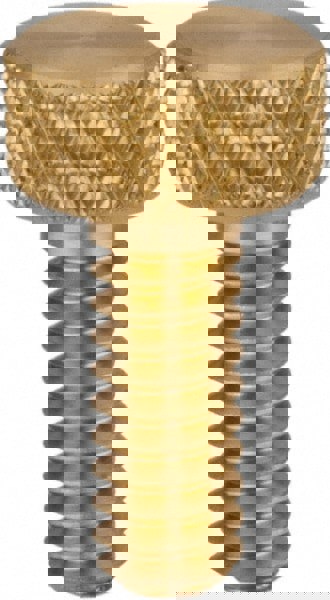 Brass Thumb Screw: #6-32, Knurled Head