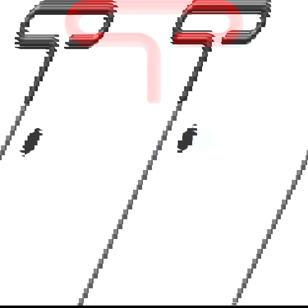 Hex Keys; End Type: Hex ; Hex Size (Inch): 1/2 ; Handle Type: Cushion Grip ; Arm Style: T-Handle Cushion Grip ; Overall Length (Decimal Inch): 10.7000 ; Handle Color: Red