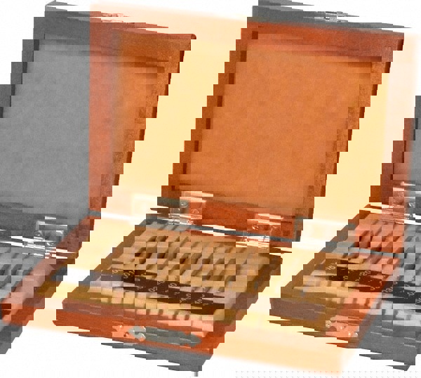 Gage Block Set: 0.005 to 0.05'' Range, 10 Pc, Steel