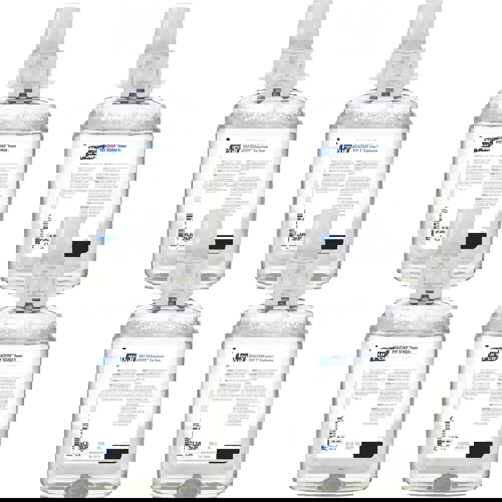 Hand Cleaners & Soap; Product Type: Soap ; Scent: Fragrance Free ; Container Type: Dispenser Refill ; Container Size: 1250 mL ; Form: Foam ; Color: Clear