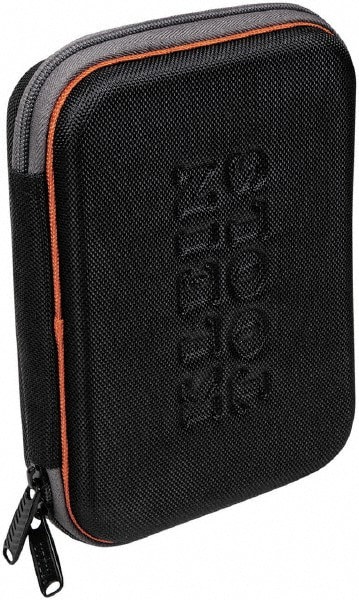 Tool Pouch: 1 Pocket, Nylon, Black