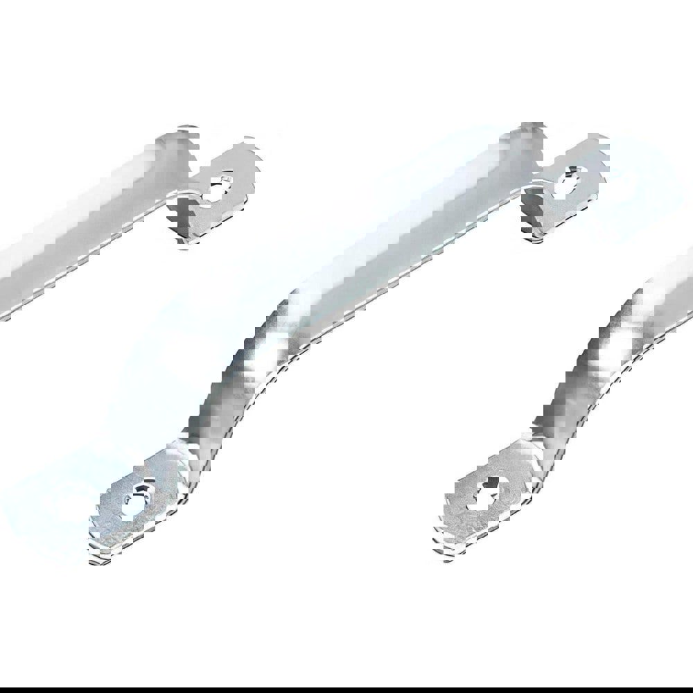 Pull-Type Handles; Handle Type: Utility ; Material: Steel ; Mount Type: Screw ; Finish: Zinc ; Projection: 1.32in ; Overall Width: 1.79 in