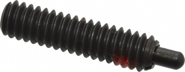 Threaded Spring Plunger: 1/4-20, 1