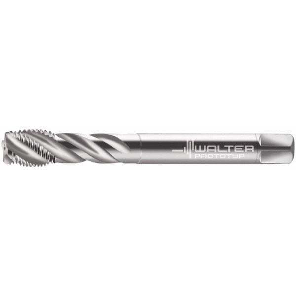British Standard Pipe Tap: 3/8-19 G(BSP), Modified Bottoming Chamfer, 4 Flutes