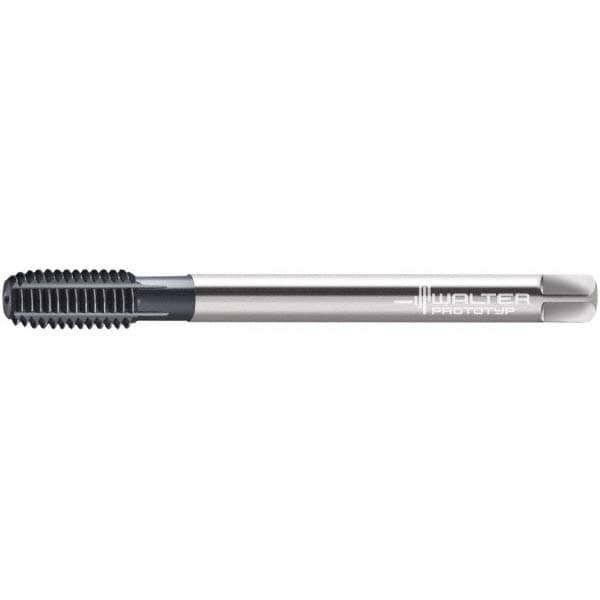 Thread Forming Tap: M12x1.00 Metric Fine, 6HX Class of Fit, Modified Bottoming, Cobalt, TiCN Coated