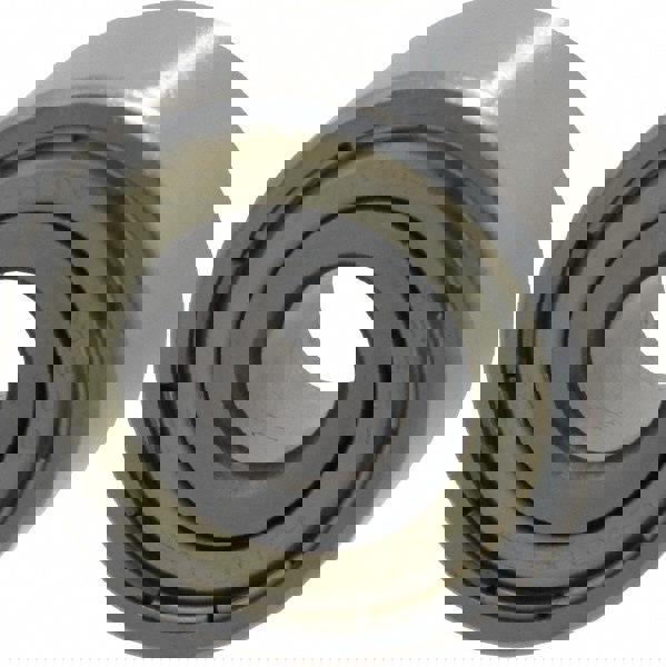 Angular Contact Ball Bearing: 10 mm Bore Dia, 30 mm OD, 14.3 mm OAW, Without Flange