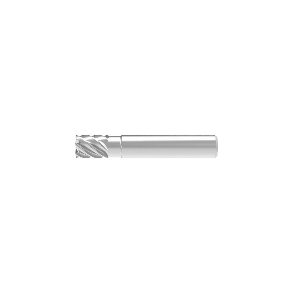 Corner Radius & Corner Chamfer End Mills; Mill Diameter (mm): 5.00 ; Number Of Flutes: 6 ; Length of Cut (mm): 8.0000 ; Single Or Double End: Single ; End Mill Material: Solid Carbide ; Chipbreaker: No