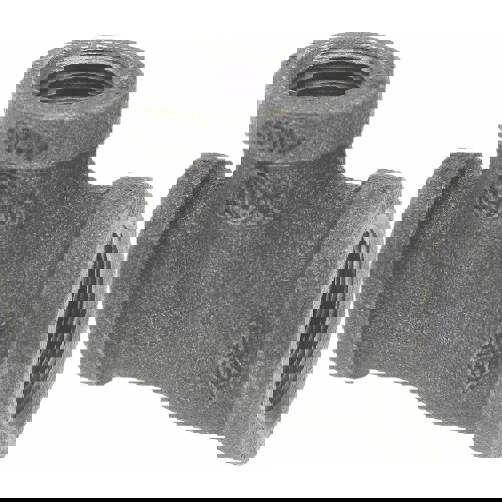 Black Reducer: 3/4 x 1/2