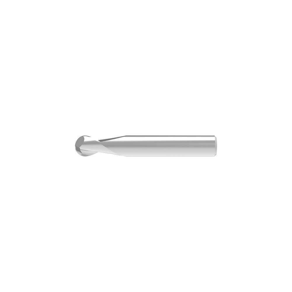Ball End Mills; Mill Diameter (Decimal Inch): 0.8000 ; Mill Diameter (mm): 20.00 ; Number Of Flutes: 2 ; End Mill Material: Solid Carbide ; Length of Cut (mm): 25.0000 ; Shank Diameter (mm): 20.0000