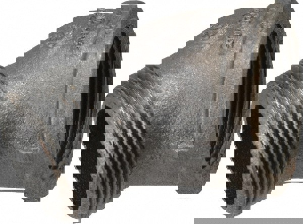 Black 45 &deg; Street Elbow: 1-1/4