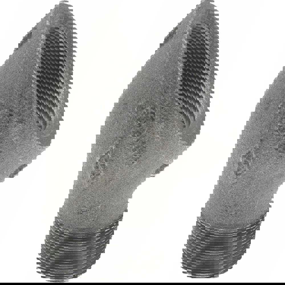 Black 45 &deg; Street Elbow: 1-1/2