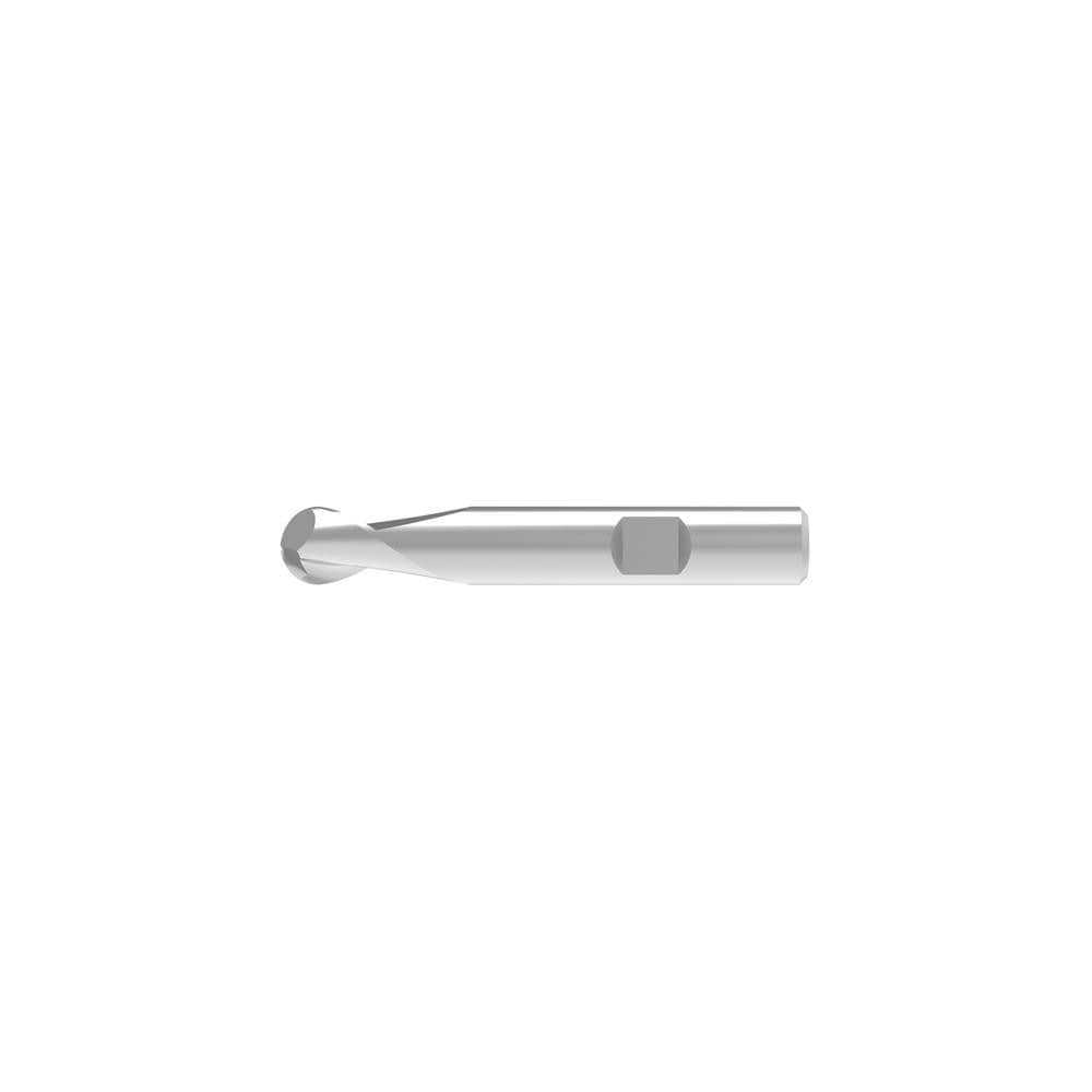 Ball End Mills; Mill Diameter (Decimal Inch): 0.0800 ; Mill Diameter (mm): 2.00 ; Number Of Flutes: 2 ; End Mill Material: Solid Carbide ; Length of Cut (mm): 4.0000 ; Shank Diameter (mm): 6.0000