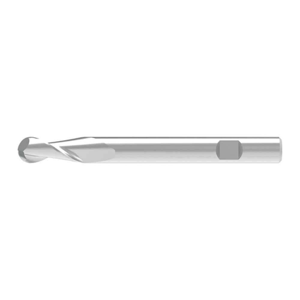 Ball End Mills; Mill Diameter (Decimal Inch): 0.2400 ; Mill Diameter (mm): 6.00 ; Number Of Flutes: 2 ; End Mill Material: Solid Carbide ; Length of Cut (mm): 16.0000 ; Shank Diameter (mm): 6.0000