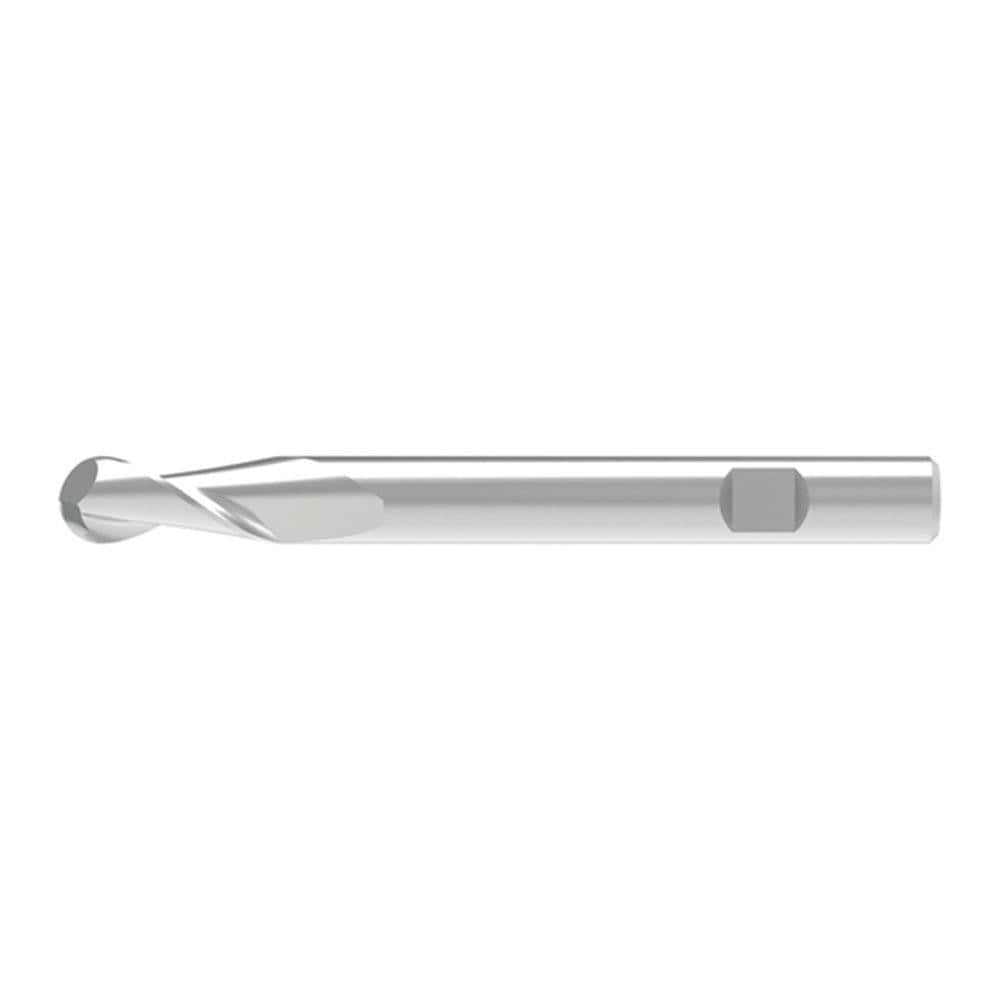 Ball End Mills; Mill Diameter (Decimal Inch): 0.4000 ; Mill Diameter (mm): 10.00 ; Number Of Flutes: 2 ; End Mill Material: Solid Carbide ; Length of Cut (mm): 25.0000 ; Shank Diameter (mm): 10.0000