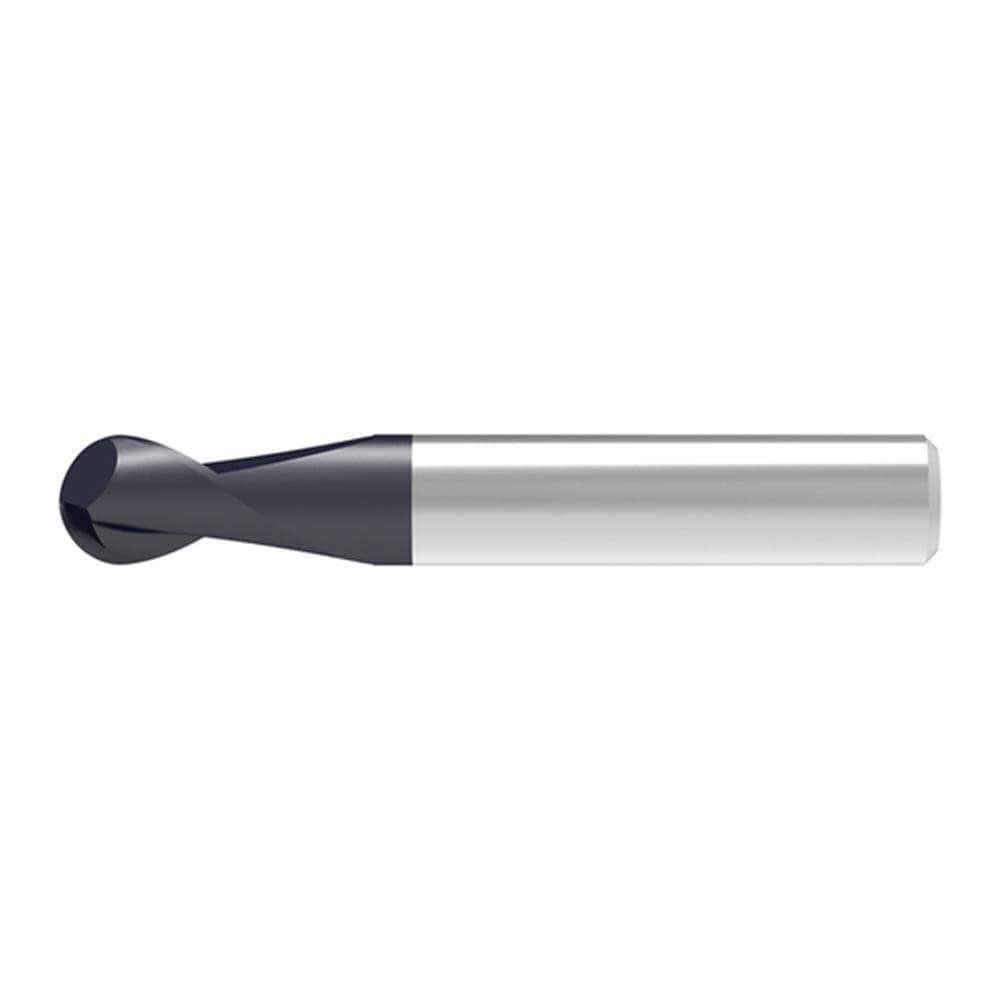 Ball End Mills; Mill Diameter (Decimal Inch): 0.2000 ; Mill Diameter (mm): 5.00 ; Number Of Flutes: 2 ; End Mill Material: Solid Carbide ; Length of Cut (mm): 8.0000 ; Shank Diameter (mm): 6.0000