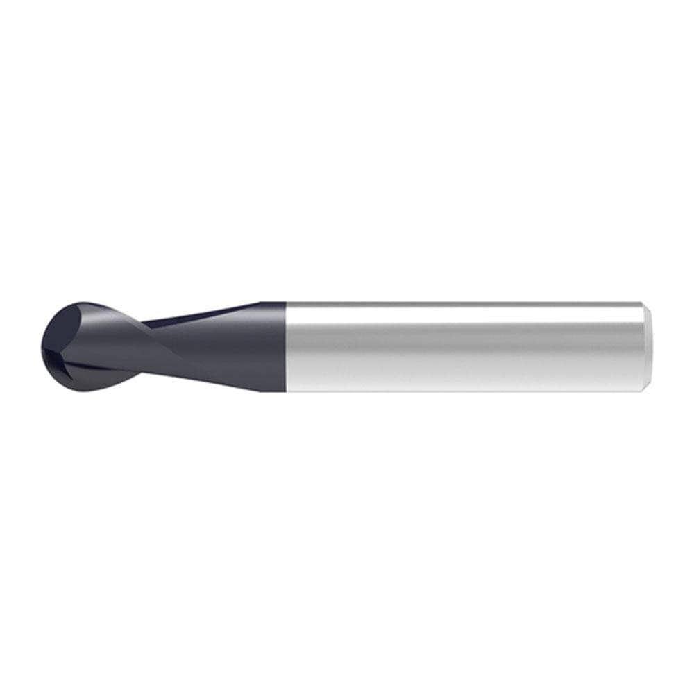 Ball End Mills; Mill Diameter (Decimal Inch): 0.4800 ; Mill Diameter (mm): 12.00 ; Number Of Flutes: 2 ; End Mill Material: Solid Carbide ; Length of Cut (mm): 16.0000 ; Shank Diameter (mm): 12.0000