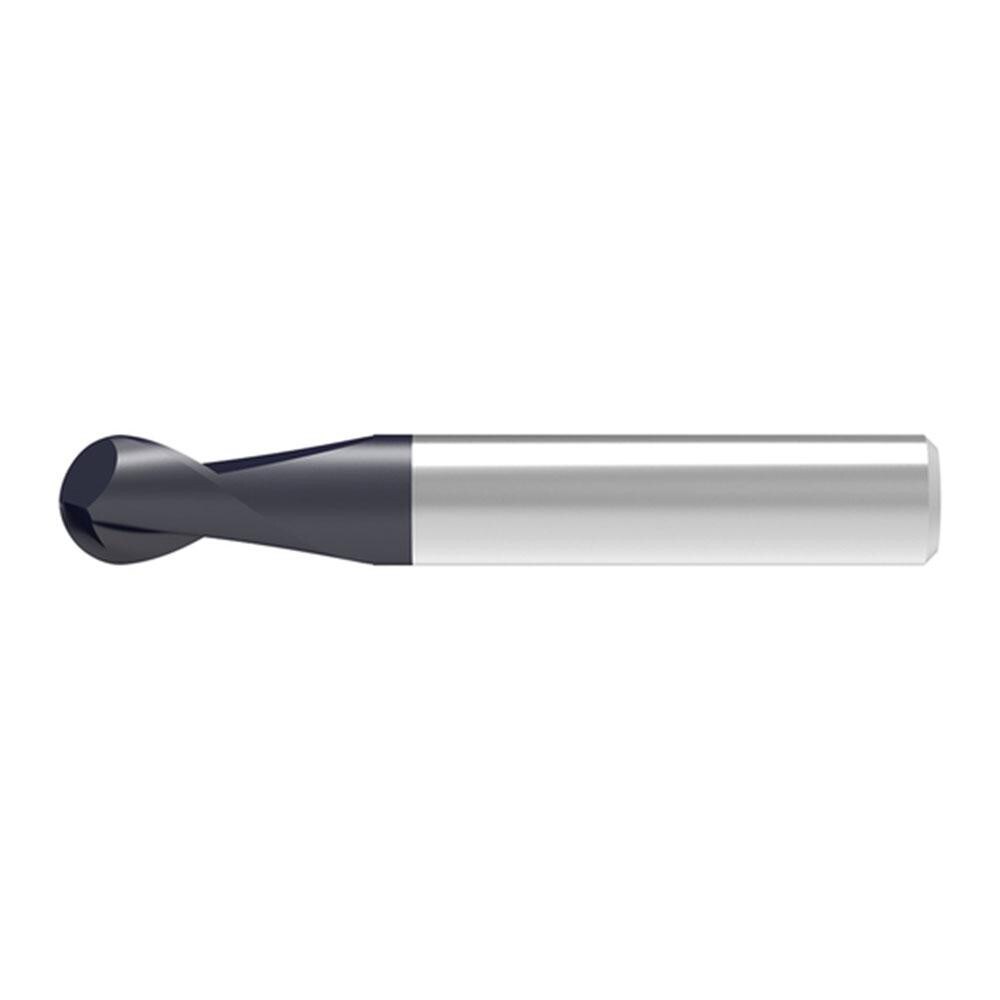 Ball End Mills; Mill Diameter (Decimal Inch): 0.0480 ; Mill Diameter (mm): 1.20 ; Number Of Flutes: 2 ; End Mill Material: Solid Carbide ; Length of Cut (mm): 3.0000 ; Shank Diameter (mm): 3.0000