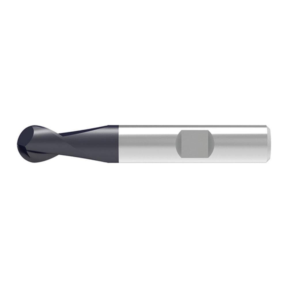 Ball End Mills; Mill Diameter (Decimal Inch): 0.3200 ; Mill Diameter (mm): 8.00 ; Number Of Flutes: 2 ; End Mill Material: Solid Carbide ; Length of Cut (mm): 12.0000 ; Shank Diameter (mm): 8.0000