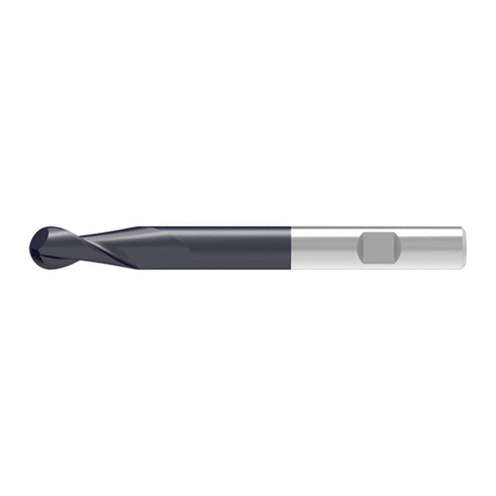 Ball End Mills; Mill Diameter (Decimal Inch): 0.2400 ; Mill Diameter (mm): 6.00 ; Number Of Flutes: 2 ; End Mill Material: Solid Carbide ; Length of Cut (mm): 16.0000 ; Shank Diameter (mm): 6.0000