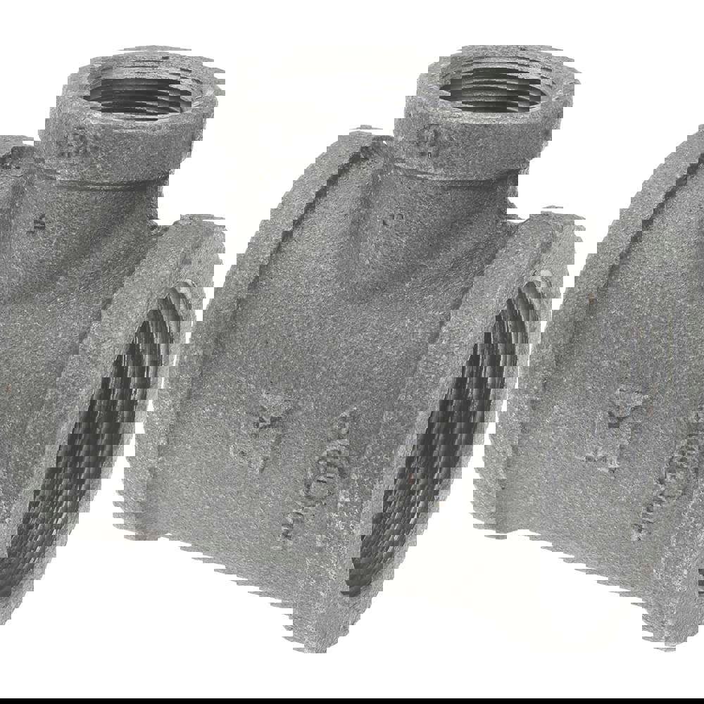 Black Reducer: 1-1/2 x 1