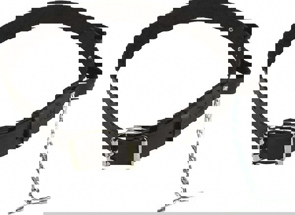 Tool Aprons & Tool Belts; Tool Type: Adustable; Tool Belt; Minimum Waist Size: 38; Maximum Waist Size: 46; Material: Leather; Number of Pockets: 0; Color: Black; Overall Length: 137.2 cm; 54 in; Features: Heavy-Duty; Made of Strong; Specific Material: Lea