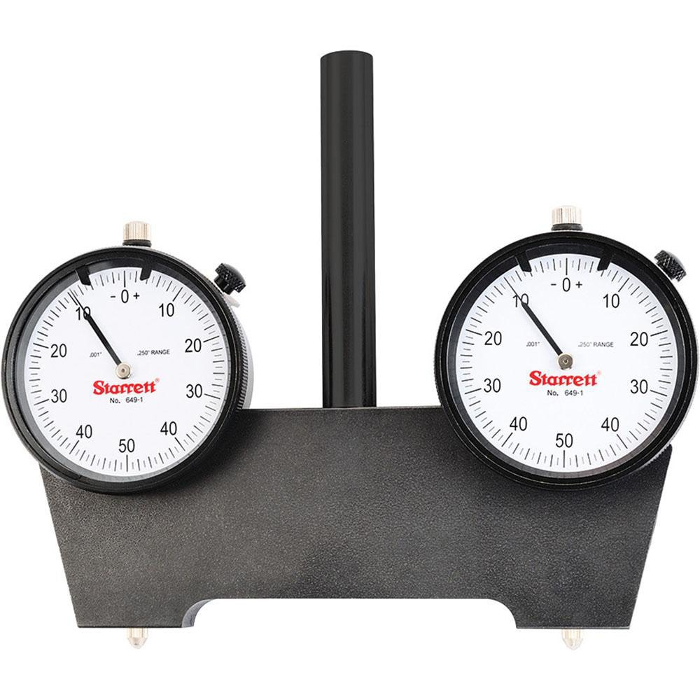 Drop Indicator Spindle Square: Steel, Use with Vertical Milling Machines