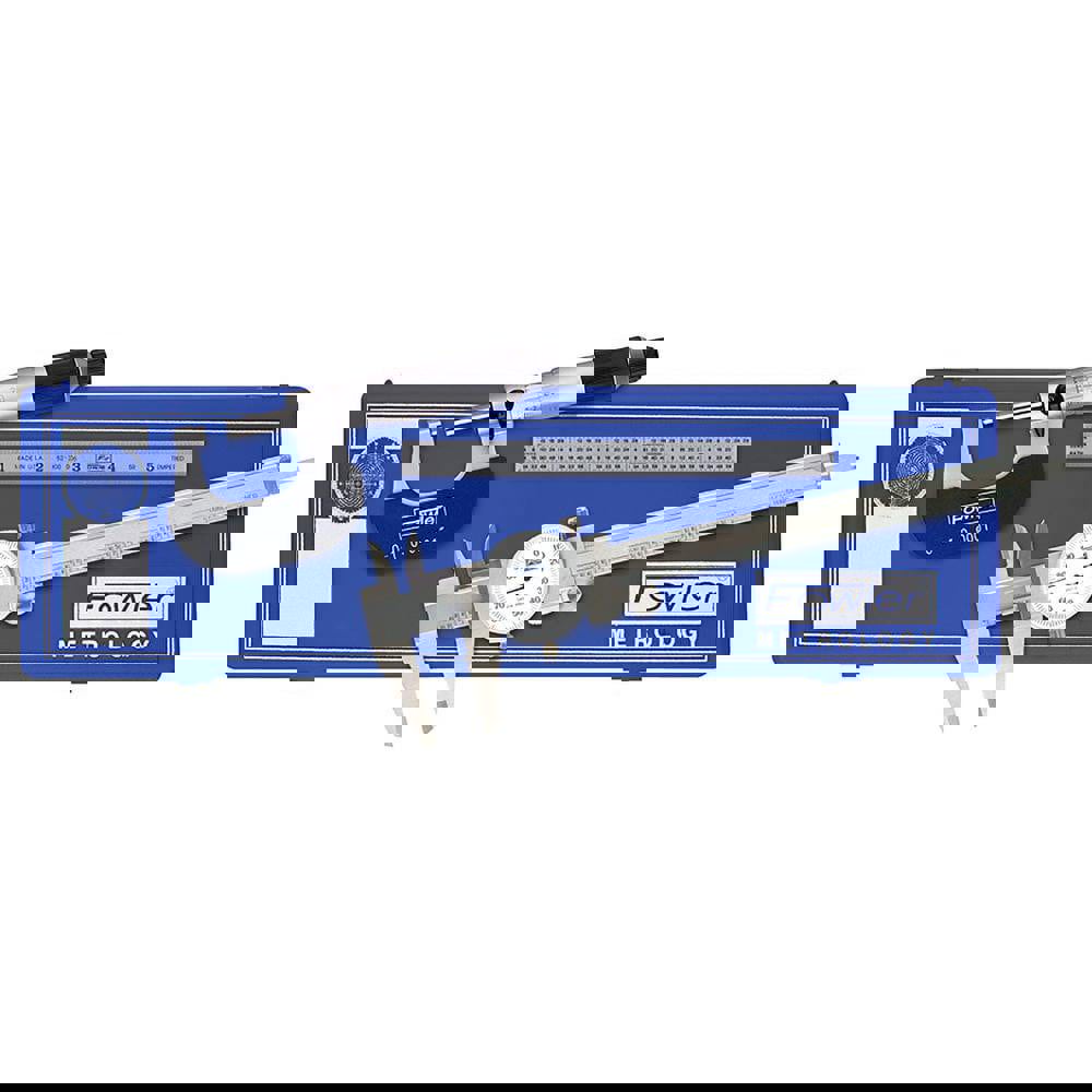 Machinist Caliper & Micrometer Kit: 4 pc