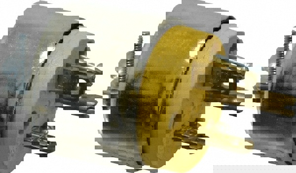 Straight Blade Plug: Commercial, 5-20P, 125VAC, Yellow